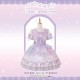 Mademoiselle Pearl Sanrio Little Twin Stars Apron Blouse Top Skirt Set and OPs(Reservation/Full Payment Without Shipping)